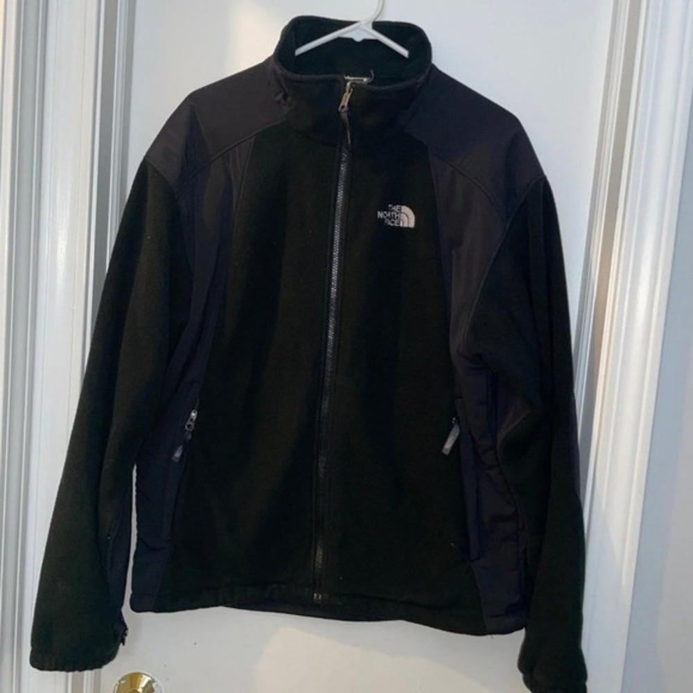 The North‎ Face Black Fleece Jacket Full Zip Men's M/M